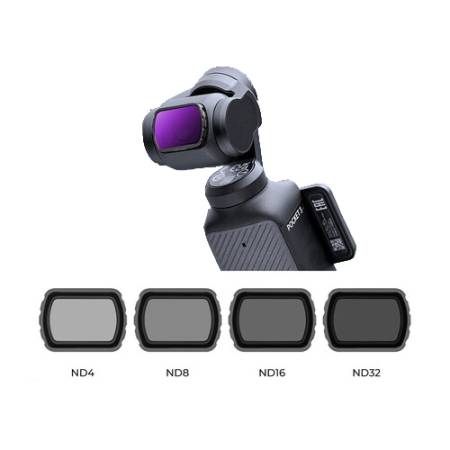 K&F Concept SKU.2093 - zestaw, 4 filtry ND do DJI Osmo Pocket 3_2